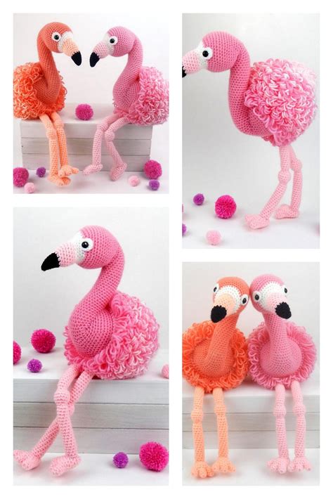 Amigurumi Crochet Flamingo Free Pattern Amigurumi