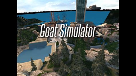 Goat Simulator New Map Goat City Bay YouTube