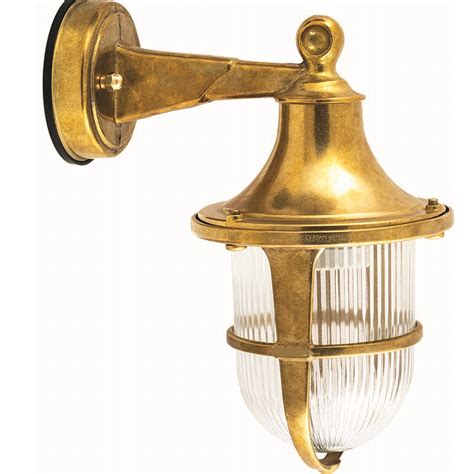 Wall Lights made of brass. Decorate the outside area with brass lights