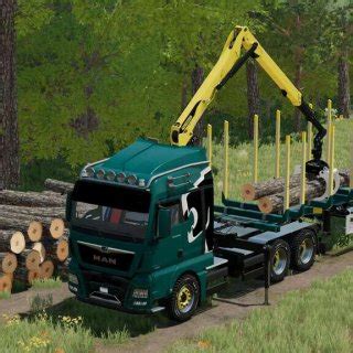 Man Tgx Forest Semi Truck V Fs Mod