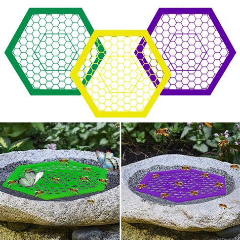 Bee Tray Colorful Insect Waterer Butterfly Water Stations Bee Water