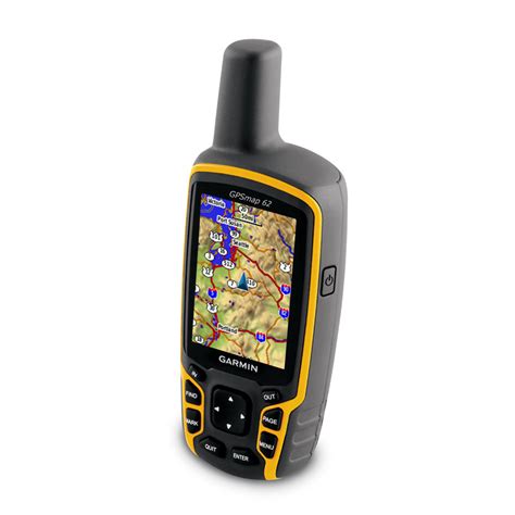 Nawigacja Turystyczna Garmin GPSMAP 62 PL TOPO 010 00868 00TOPO