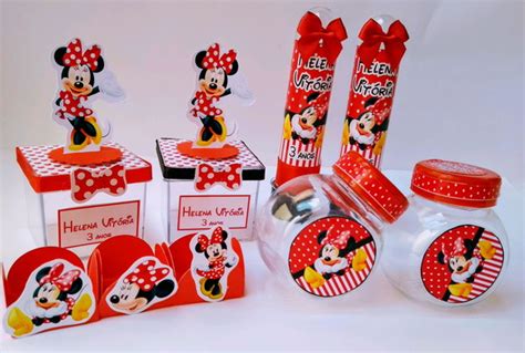 Kit Festa Minnie Vermelha C Pe As Elo Produtos Especiais