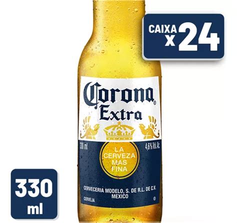 Cerveja Corona Extra Long Neck Ml Caixa C Un Frete Gr Tis