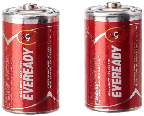 Eveready Heavy Duty 1050 R20 Battery Pack Of 2 Amazon In Electronics