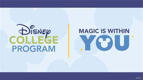 Learn About The Disney College Program Saint Marys Today