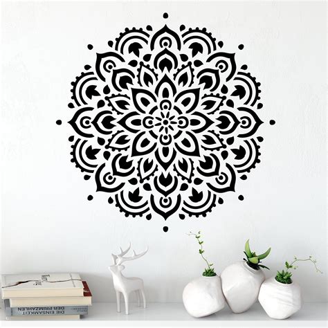 Mandala Stencil Large Mandala Stencil Mandala Wall Stencil Large