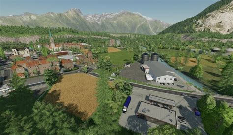 Fs22 European Countryside V 1100 Maps Mod Für Farming Simulator 22