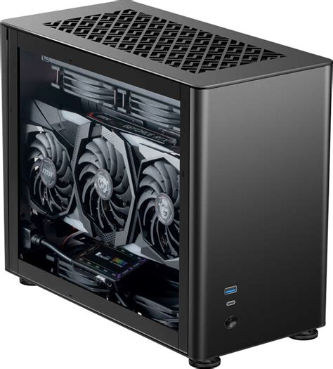 Jonsbo A Tempered Glass Mini Itx Case Black Pcpartsuk