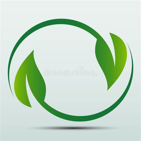 Green Leaf Logoecology Naturevector Illustration Stock Vector Illustration Of Concept