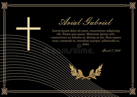 Funeral Borders Stock Illustrations – 80 Funeral Borders Stock ...