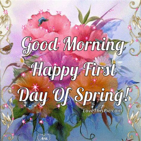 Good Morning Happy First Day Of Spring