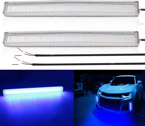 GGB 2pcs 17CM Daytime Running Light Universal Super Bright Car Trucks