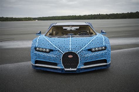 LEGO Designers Create Life-Sized—and Drivable—LEGO Bugatti Chiron