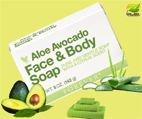 Aloe Avocado Face And Body Soap 5oz Mortimer