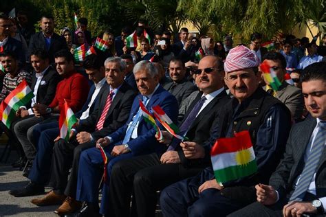 Kurds Celebrate Kurdistan Flag Day