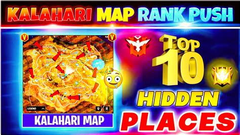 Top Hidden Places In Kalahari Map New Rank Push Hidden Places In