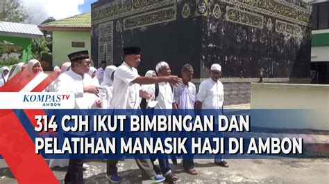 Calon Jemaah Haji Asal Kota Ambon Ikut Bimbingan Dan Pelatihan