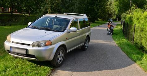 RYMANÓW ZDRÓJ Zderzenie motocykla z osobówką na wąskiej drodze 53