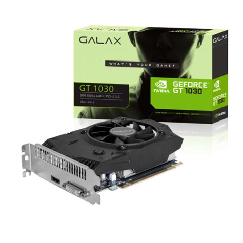 Galax Geforce® Gt 1030 Ddr4 Geforce® Gtx 10 Series 顯示卡