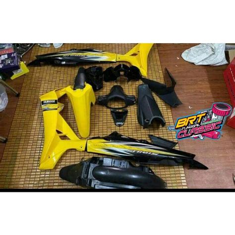 Jual Cover Body Bodi Vega R New Full Set Halus Kasar Warna Kuning Hitam