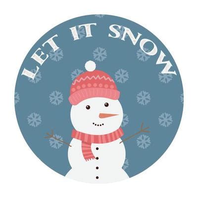 Let It Snow Vector Art, Icons, and Graphics for Free Download