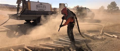 Media Blasting In Northern Colorado High Plains Steel