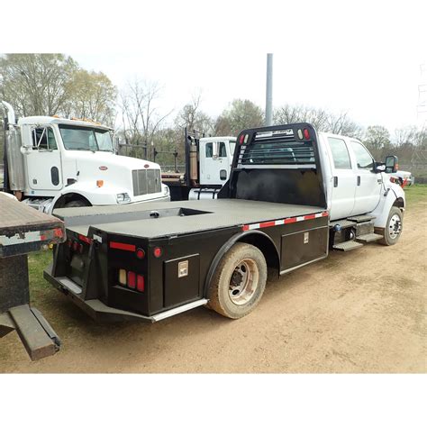 2011 Ford F650 Pro Loader Flatbed Truck Jm Wood Auction Company Inc