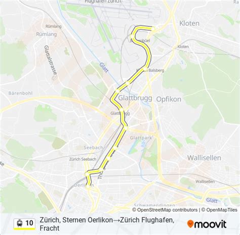 10 Route Schedules Stops Maps Zürich Sternen OerlikonZürich