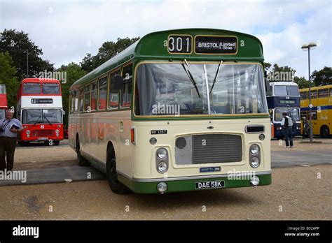 Bristol Re Bus British Stock Photo Alamy