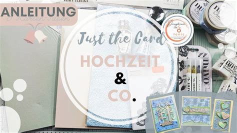 Karten Ideen Hochzeitskarte I Tonic Studios I Just The Card