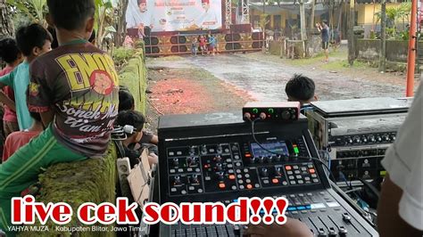 CEK SOUND BREWOG AUDIO SUKOANYAR BLITAR YouTube