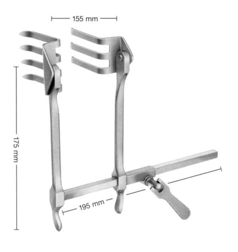 SCOVILLE LAMINECTOMY RETRACTOR COMPLETE