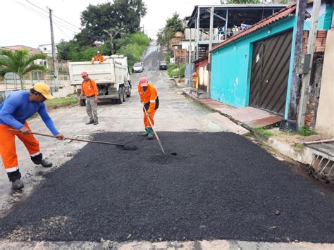 Informe Manaus Prefeitura Realiza Obras De Manutenção Com Recuperação