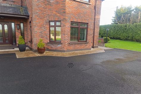 Resin Bound Footpaths With Aluminium Beading In Limerick City