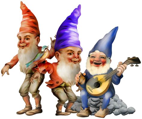 Gnomes And Fairies Clip Art