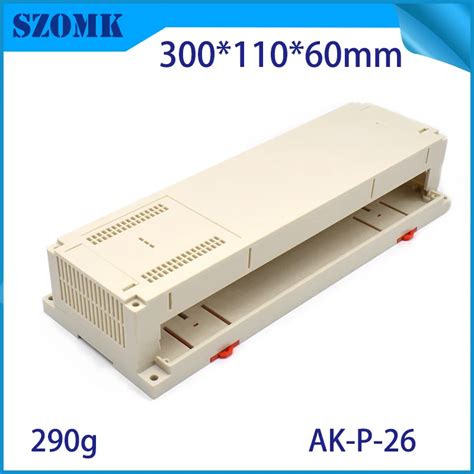 Aliexpress Buy Din Rail Mount Plastic Electronics Enclosures For