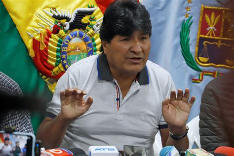 Evo Morales No Ve Intentos De Golpe De Estado En El Conflicto Por El