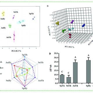 Sensory And Color Quality Analysis Of Yh And Hy A Images Of Tea