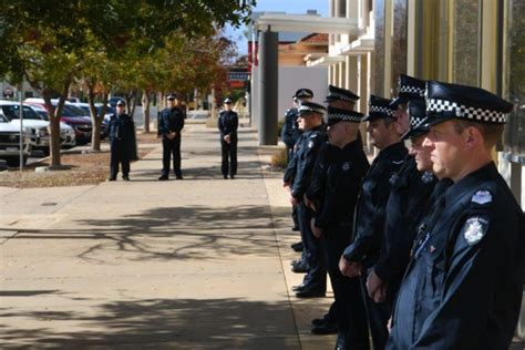 Mildura police honour fallen officers