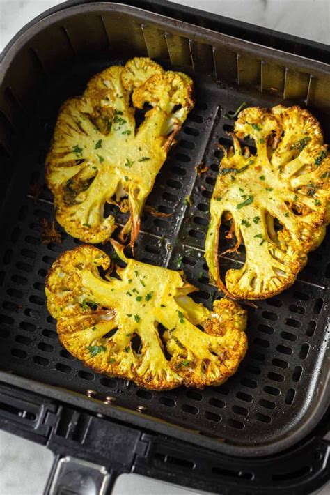 Air Fryer Cauliflower Steaks