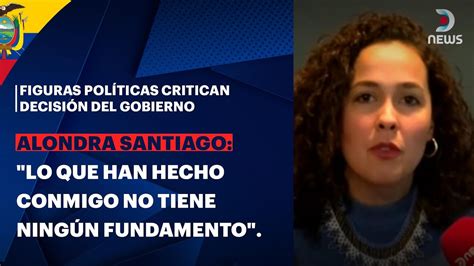 Habla La Periodista Cubana Alondra Santiago A La Que Ecuador Le