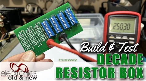 EO N Really Cheap Decade Resistor Substitution Box Build And Testing