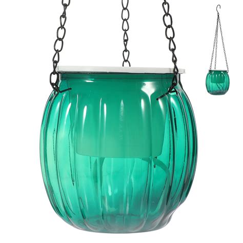 Self Watering Hanging Planter For Indoor And Outdoor Hanging Plant Pot With Chains Drainage