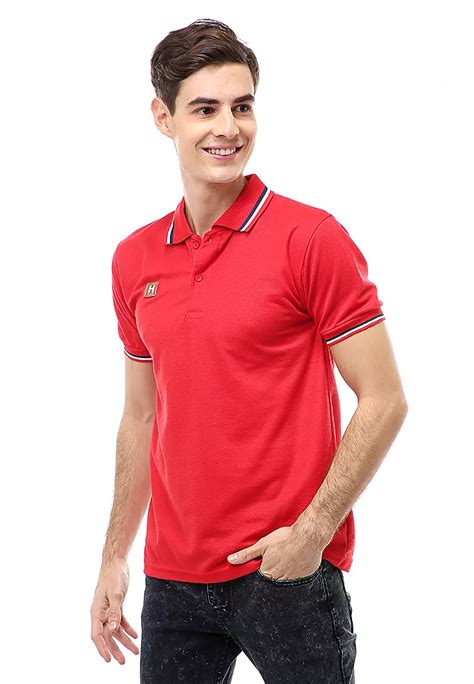 Jual Hamlin Jack Atasan Formal Kaos Polo Pria Short Sleeve Material