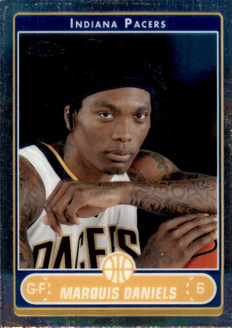 Topps Chrome Marquis Daniels For Sale Online Ebay