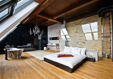 10 Masculine Loft Bedrooms Ideas Inspiration