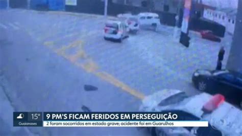 Nove Policiais Militares Ficam Feridos Após Acidente Durante Perseguição Em Guarulhos São