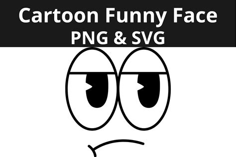 Funny Crying Cartoon Face Clipart Graphic By Graphics Guru · Creative