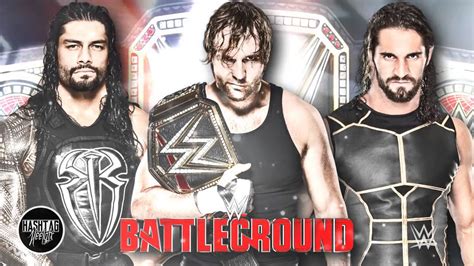 2016 Wwe Battleground Official Theme Song Feel Invincible Download